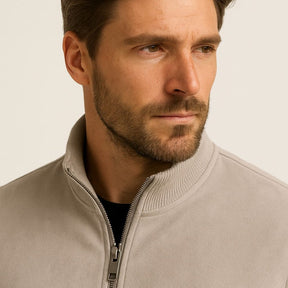 Jaqueta Suede Gola Alta – Grant